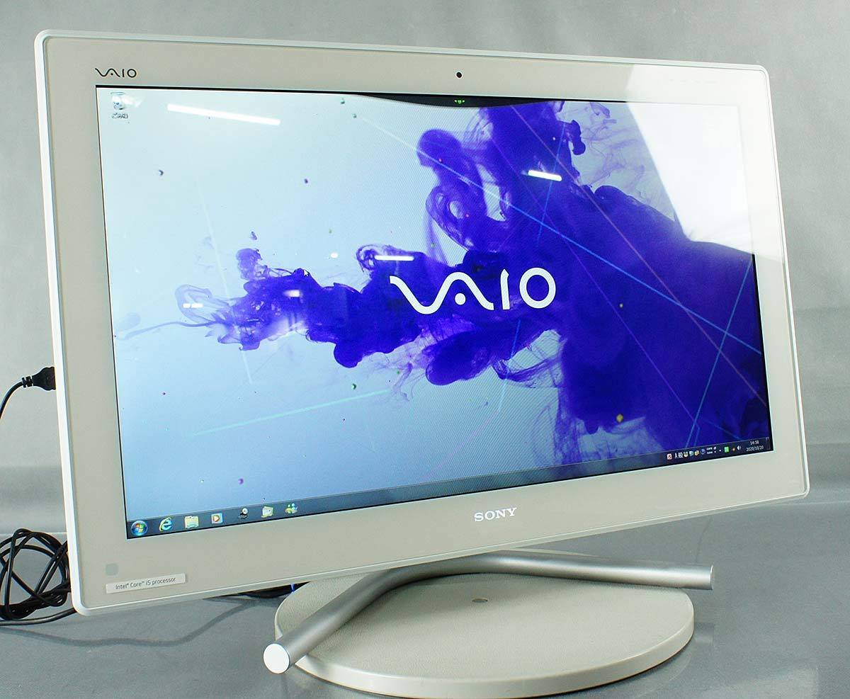 中古 VAIO オールインワンPC ホワイト VPCL247FJ/WI Yahoo