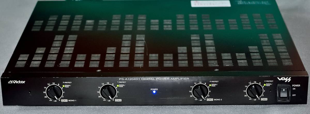 VOSS フライングモール基盤使用 VICTOR デジタル4チャンネルパワー