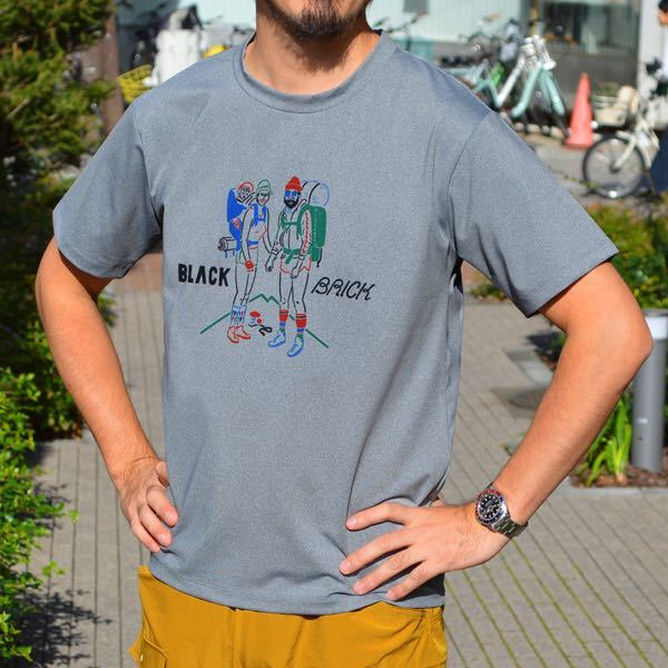 BLACK BRICK ブラックブリック アクティブ ハイカーTee ハイカー T