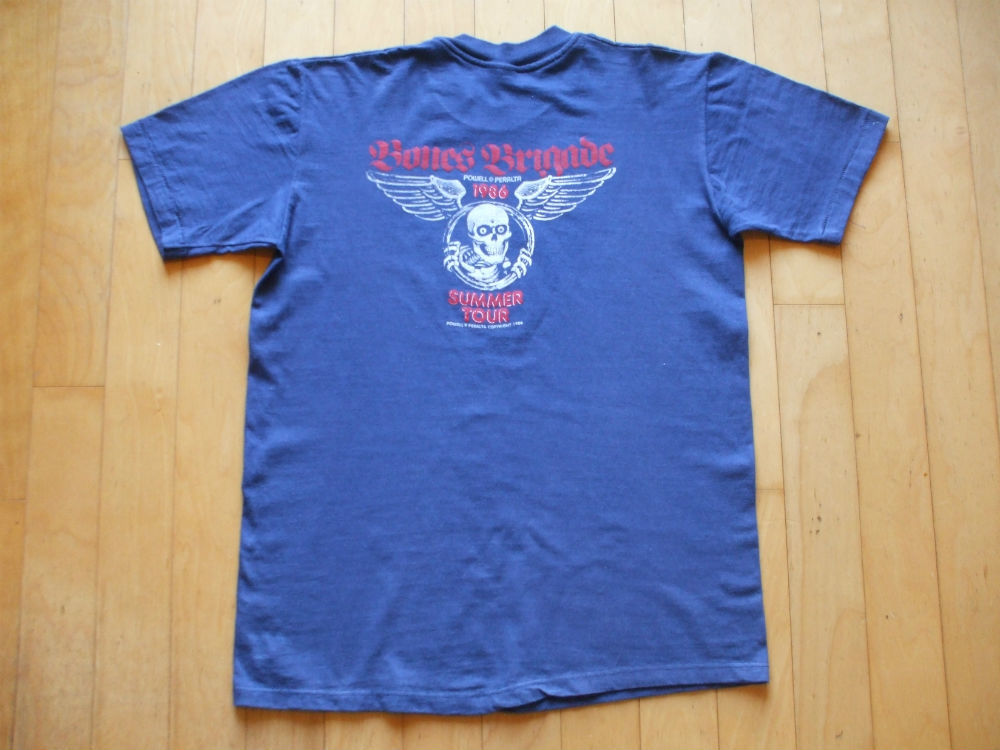80'S VINTAGE OLD POWELL PERALTA BONES BRIGADE SUMMER TOUR