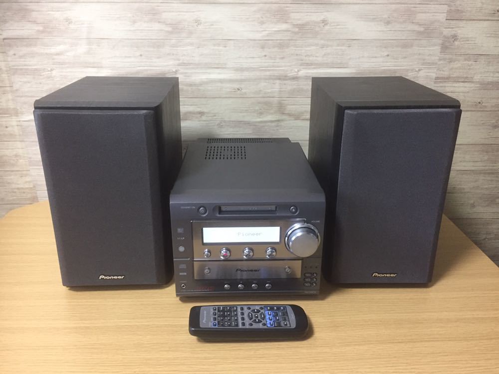 パイオニア CD/MD ミニコンポーネントシステム Pioneer X-RS77PRO