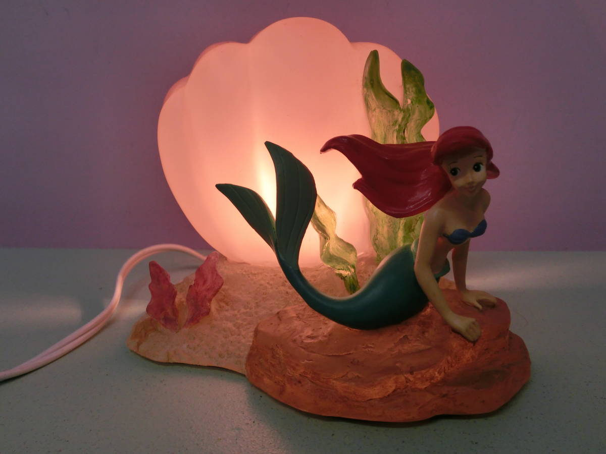 大きいアリエル ルームランプ レア ディズニープリンセス リトルマーメイド