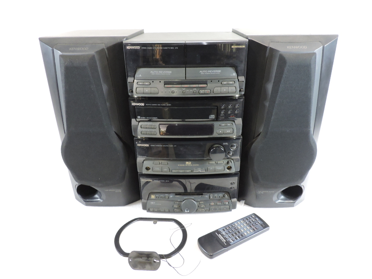 ○KENWOOD A-F9 X-F9 DP-MF9 DM-F9 LS-F9 システムコンポ ケンウッド