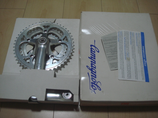 新品】カンパ ユークリッド クランク campagnolo euclidの落札情報詳細