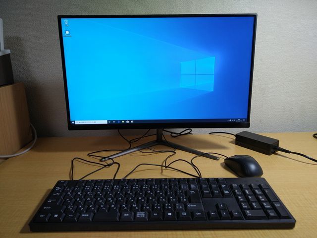 デスクトップ型パソコン MONIPA monipa液晶一体型pc KAD215AIO-BK