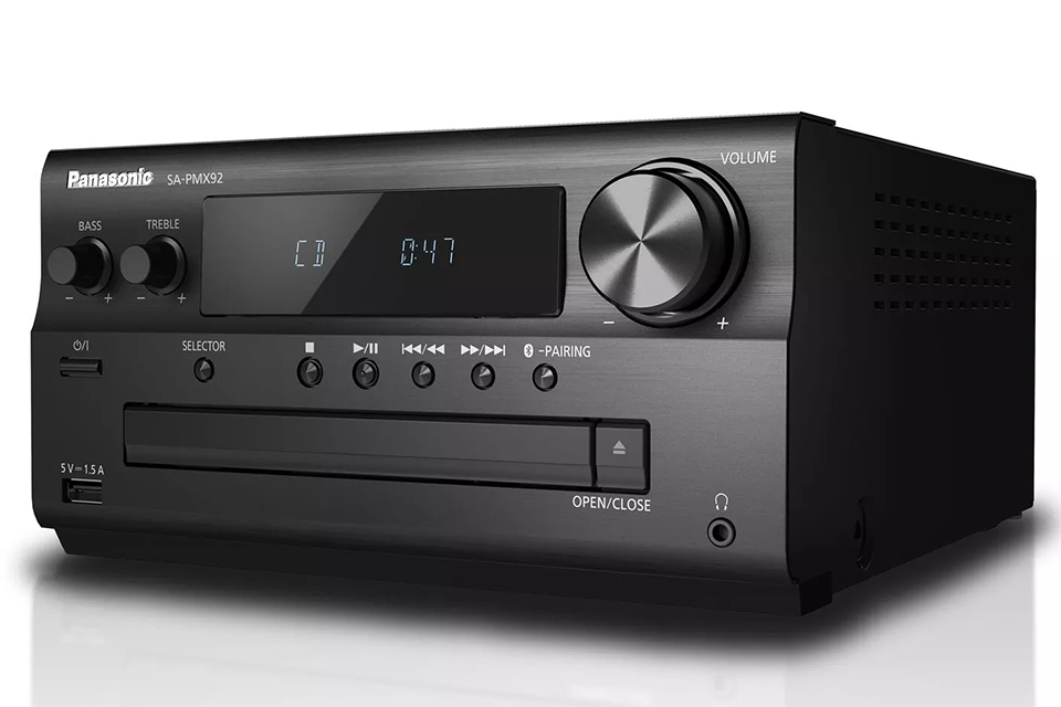 Panasonic SC-PMX92EG-S micro stereo system (CD,BT,FM/DAB+ radio)