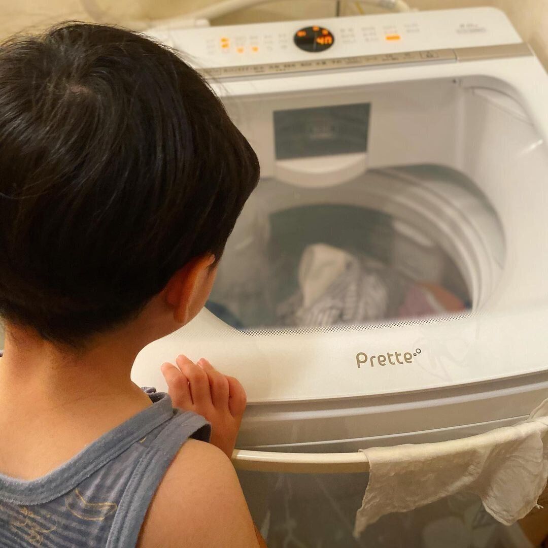 省スペース、洗濯容量8kgなのにパワフル！わが家の新洗濯機が神