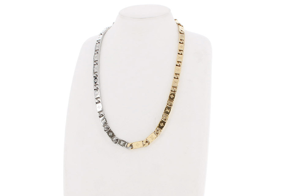 モノグラム タイドアップ ネックレス M02229