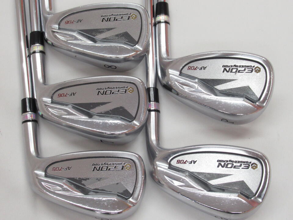 AF-706｜エポン｜アイアンセット｜NSﾌﾟﾛ Zelos7（リシャフト）｜中古