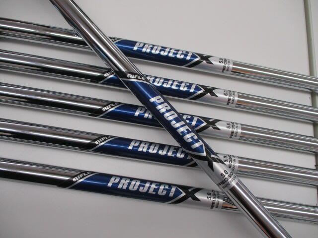 T150 2023｜タイトリスト｜アイアンセット｜プロジェクトX（リシャフト