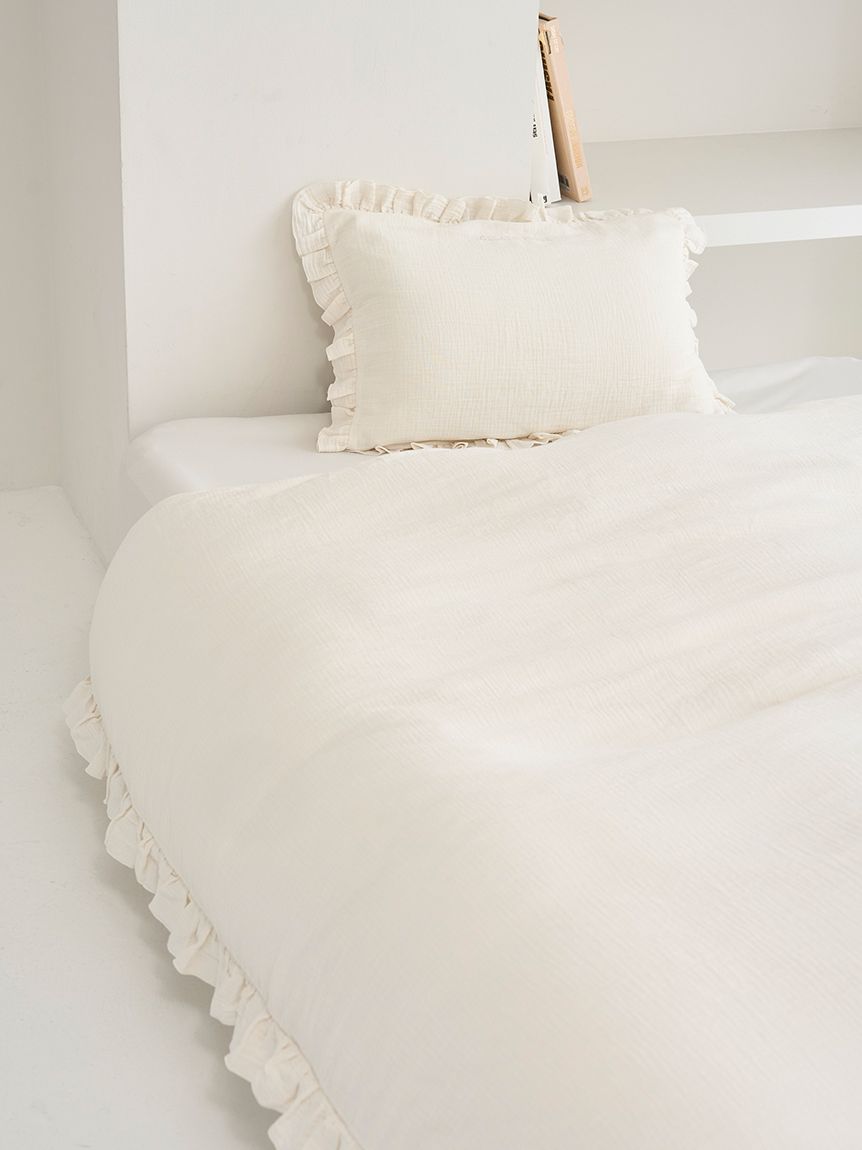 Sleep】ダブルガーゼフリル2点セット（ダブル）(寝具セット)｜ルーム