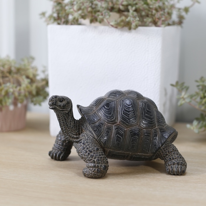 かわいい 亀の置物 カメ 小 woobia ウービア おしゃれ ガーデン