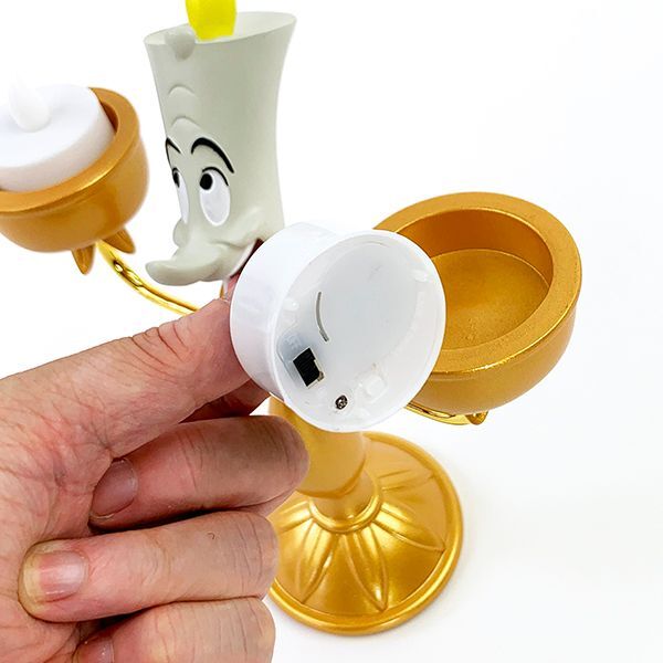 ディズニー 美女と野獣 ルームランプ ルミエール スタンド ランプ 卓上