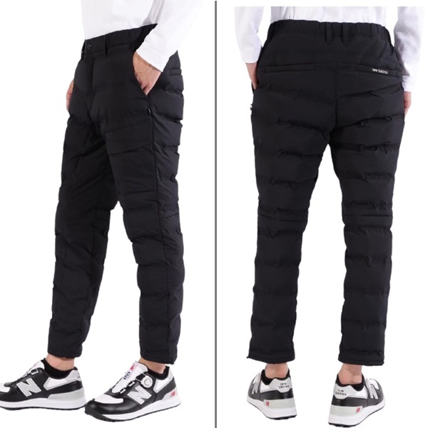 ニューバランスゴルフ メンズ パンツ 蓄熱保温 中綿 テーパード ロング