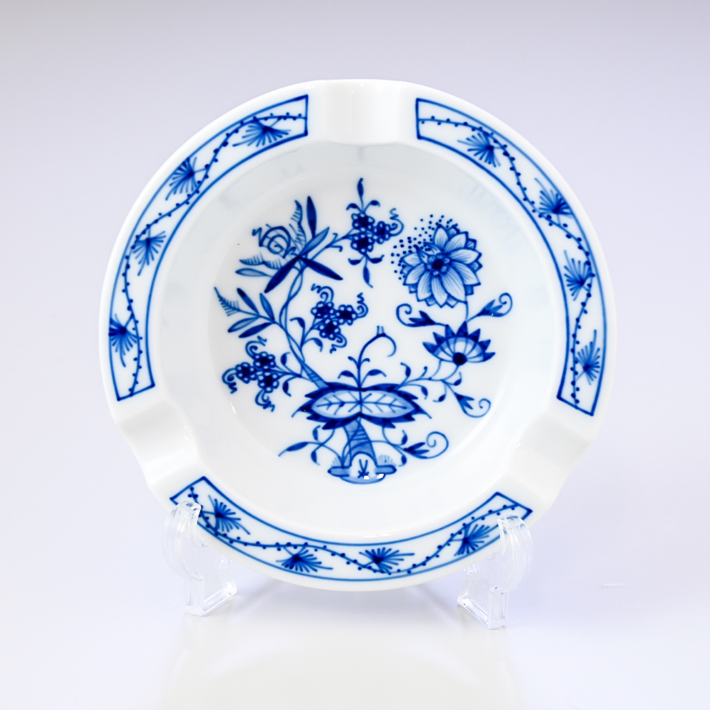 マイセン ブルーオニオン アッシュトレイ 灰皿 13cm Meissen 800101