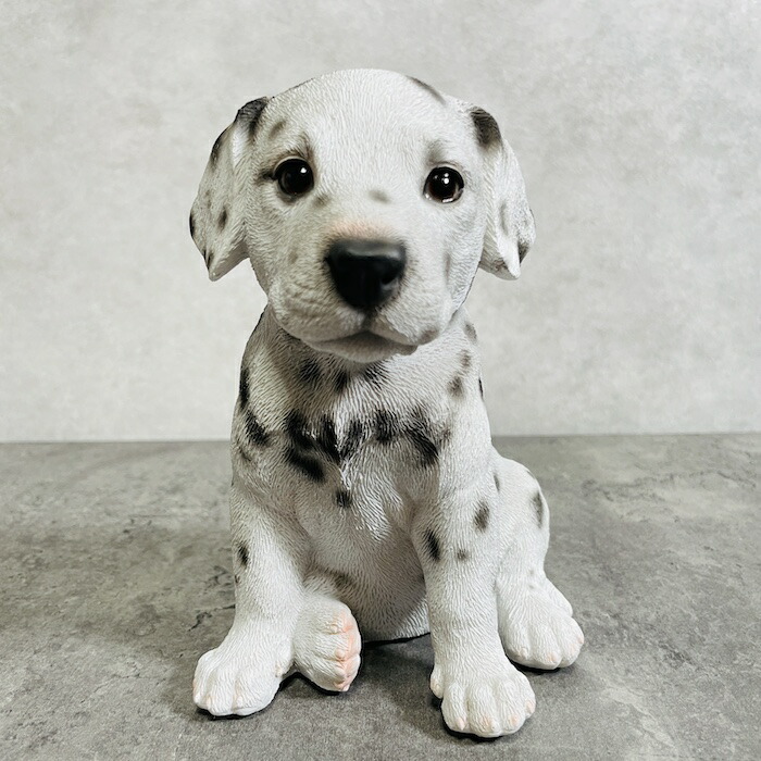 かわいい 犬 置物 お座り ダルメシアン 玄関 動物 おしゃれ トイレ
