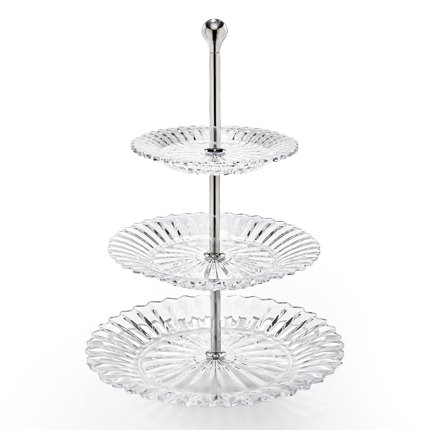 バカラ Baccarat アフタヌーンティー スタンド ケーキスタンド 3段