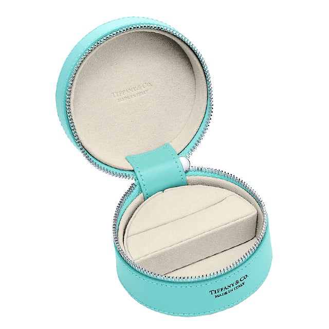 ティファニー TIFFANY＆CO. ラウンド ジュエリー ケース ティファニー