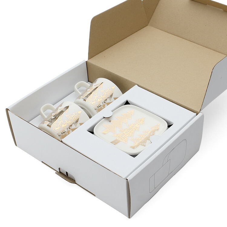 マリメッコ クーシコッサ マグカップ＆プレートセット ゴールド