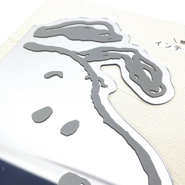 スヌーピーSNOOPY インテリアミラー （ひょっこり） 壁掛け 鏡