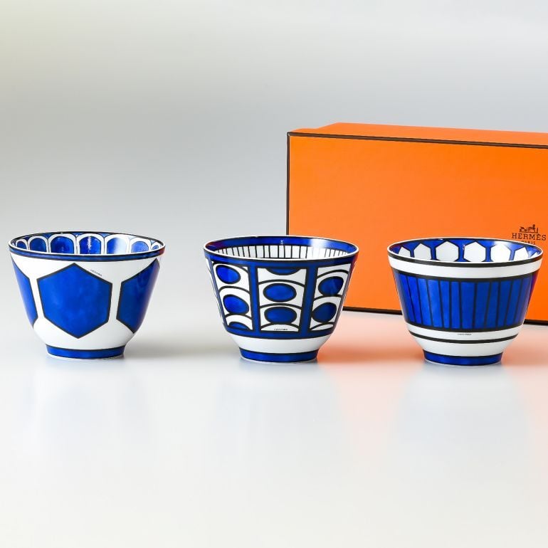 エルメス 食器 HERMES ブルーダイユール 030083p ラージボウル 10.5cm