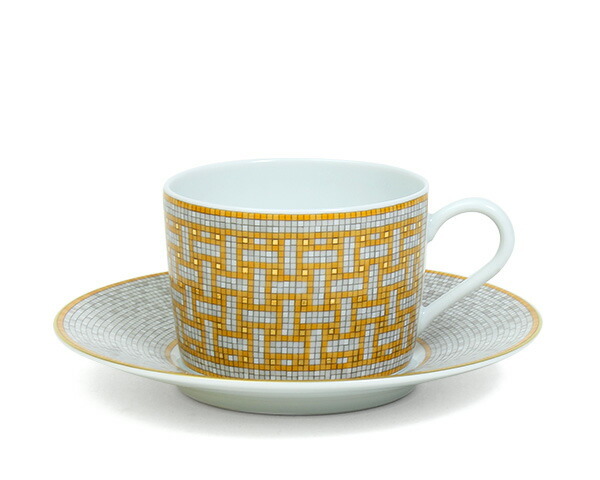 エルメス モザイク ティーカップ＆ソーサー ペア 160ml HERMES