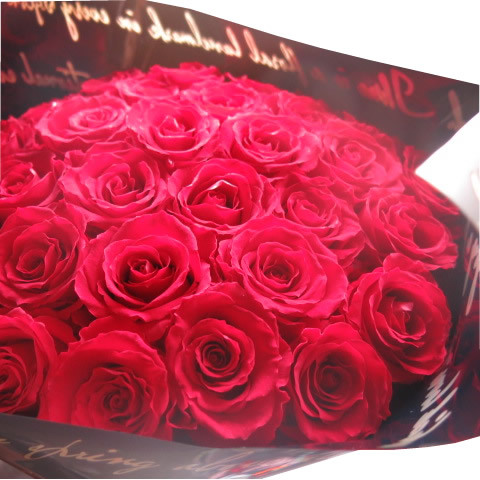 プリザーブドフラワー 成人祝い 20歳 成人式 枯れない 赤バラ 花束