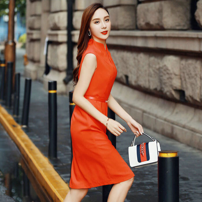 セクシーワンピース】タイトワンピース ノースリーブ ブラック