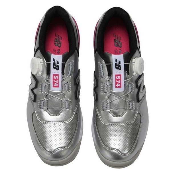 ニューバランス ゴルフシューズ 574 v3 SL BOA WGBS574 スパイクレス