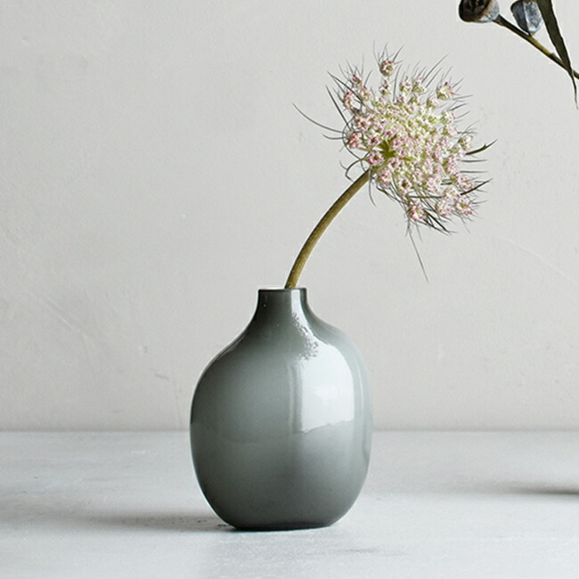 KINTO SACCO ベース ガラス 02[花瓶 オブジェ おしゃれ 一輪挿し 枝