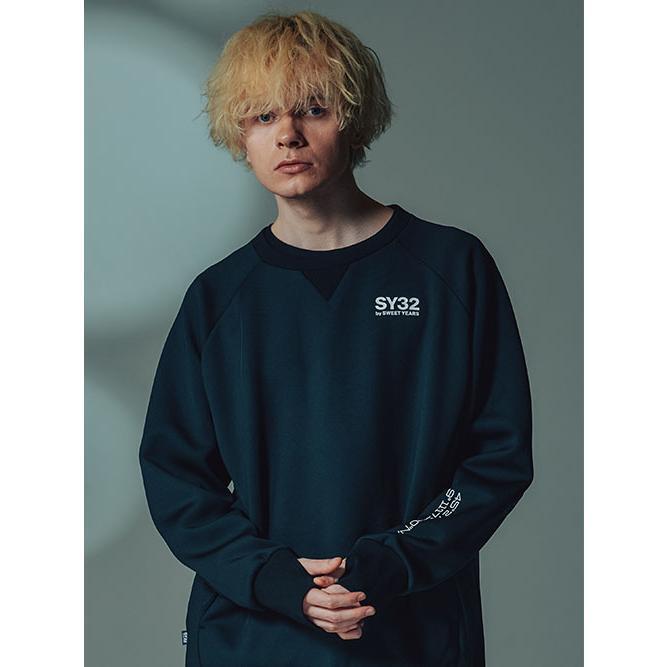 プルオーバー 長袖 トレーナー SY32 by sweet years 12564 DOUBLE KNIT