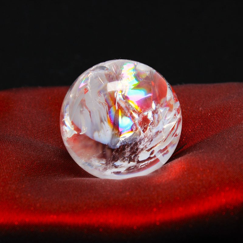 風水 鬼門封じ浄化 運気アップ【虹の光が幸運に導く】アイリスクォーツ