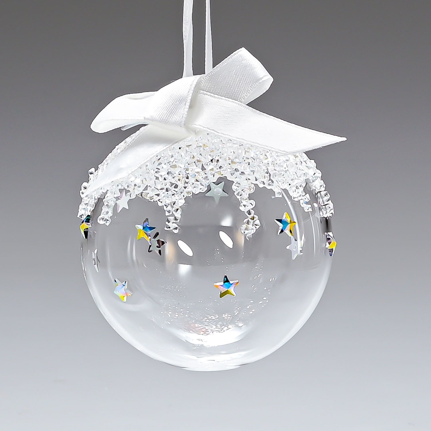 スワロフスキー ボールオーナメント クリスマスシーン SWAROVSKI