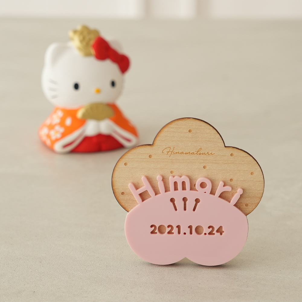 初節句 ひなまつり 雛人形】ハローキティとひなまつり 日本製 五人飾り