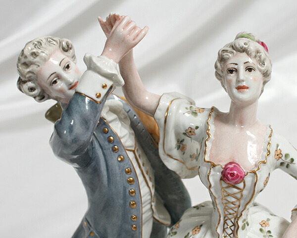 リチャードジノリ 人形 (ダンスをする男女) 【ジノリ リチャード