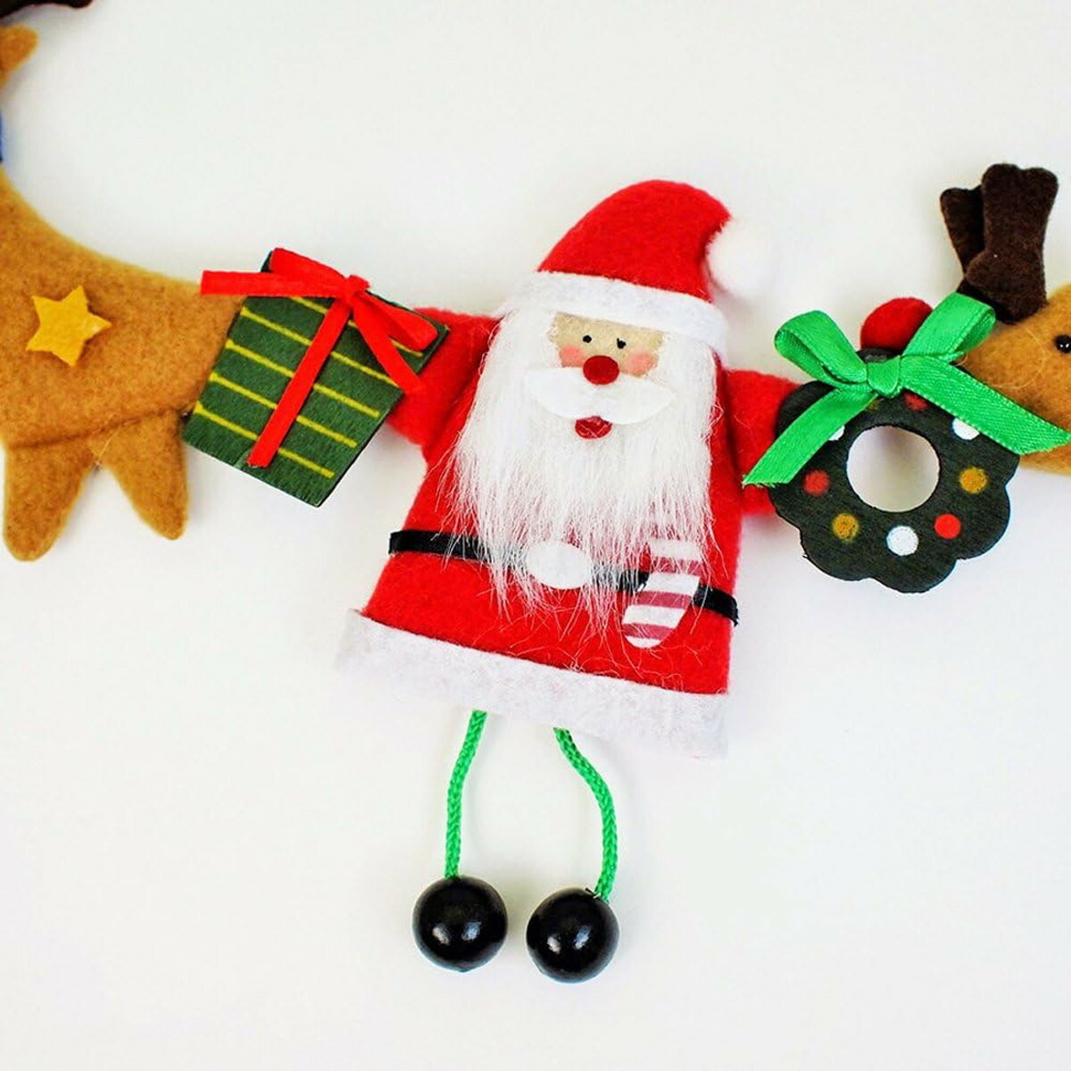 ジーティーエス GTS サンタ&レインディアーガーランド クリスマス雑貨