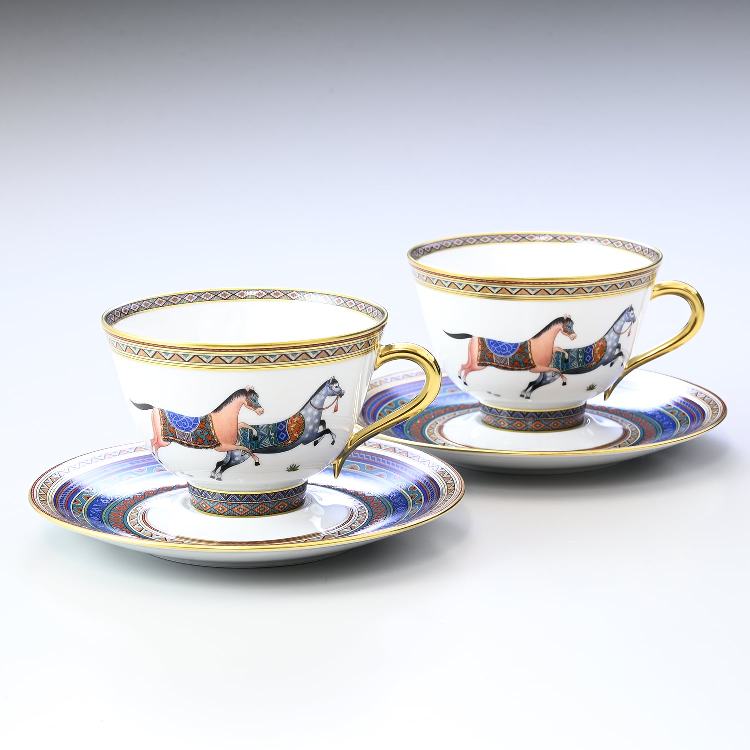 エルメス 食器 HERMES シュバルドリアン 東洋の馬 ORIENTAL HORSE