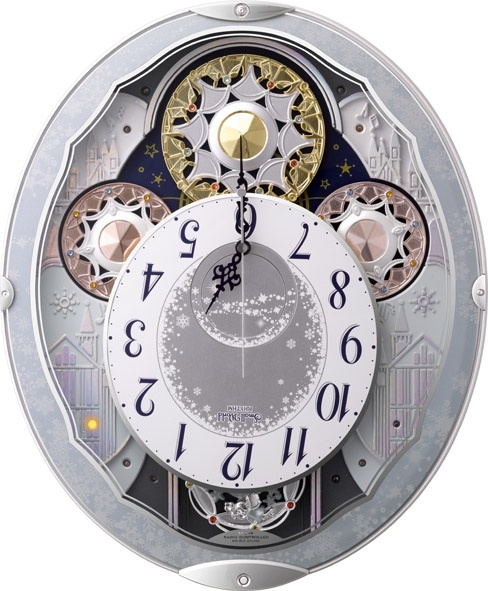 名入れ可能】からくり壁掛け時計 スモールワールド ビスト