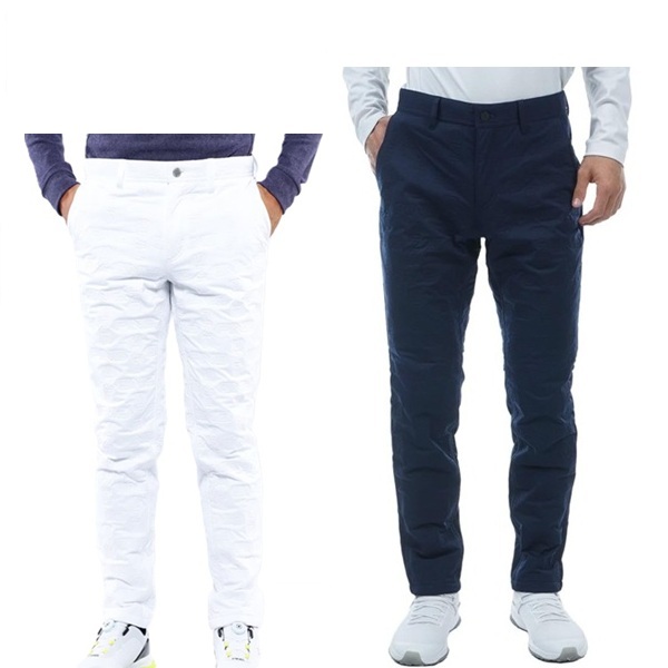 ピン ゴルフ メンズ モノグラム柄 ソニックキルト 中綿 ロングパンツ