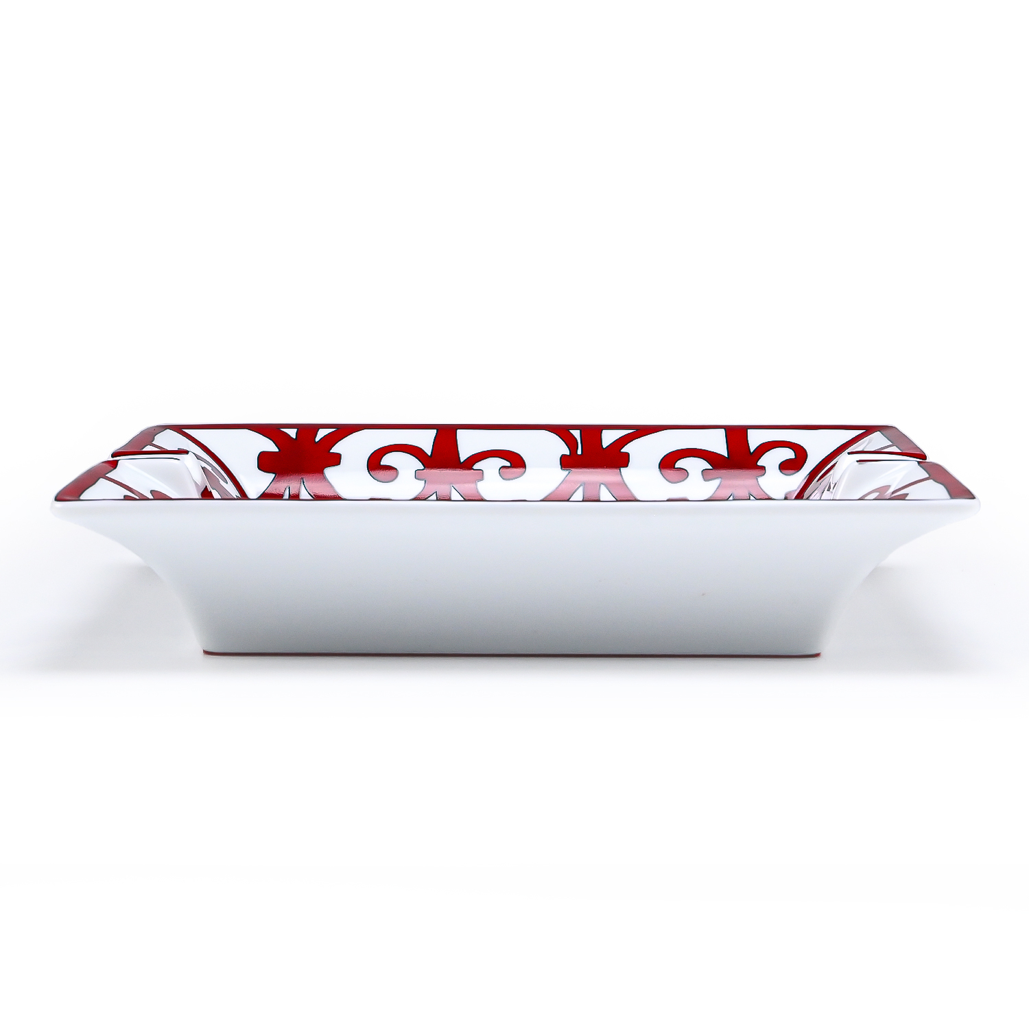 エルメス 灰皿 HERMES ガダルキヴィール レッド 11096P 20cm×16cm