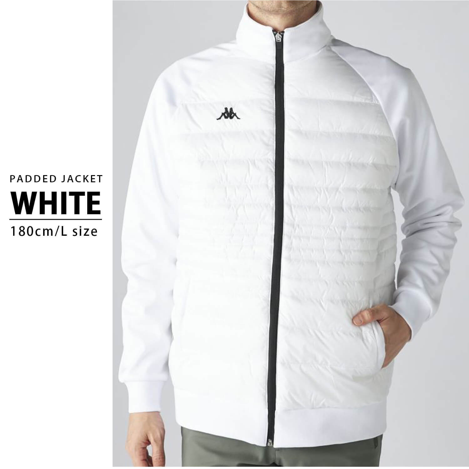 30%OFF】Kappa カッパ ゴルフウェア ジャケット メンズ 長袖 中綿 軽量