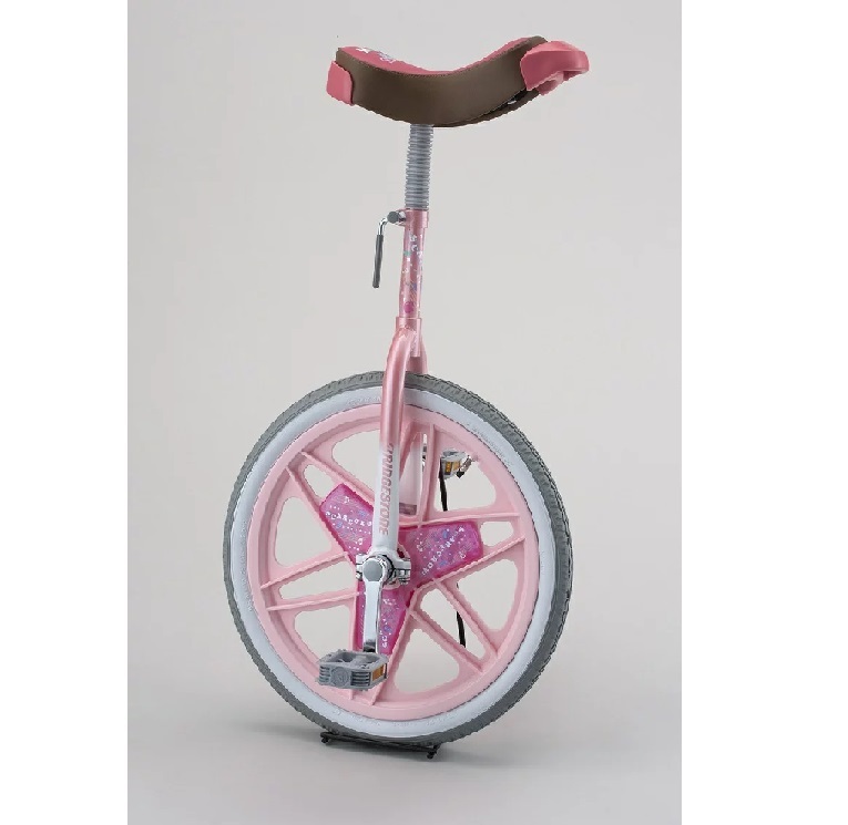 アカバネ(AKABANE) 一輪車18サイズ ピンク F-2824P 沖縄・離島送料別途