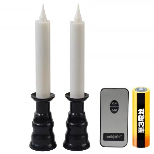 LEDロウソク 仏壇用】【電池式 電気ろうそく】火を使わない 安心 安全