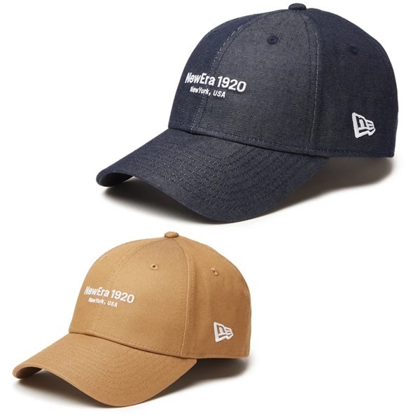 ニューエラ ゴルフ キャップ 9FORTY Sustainable Fabric デニム NEW