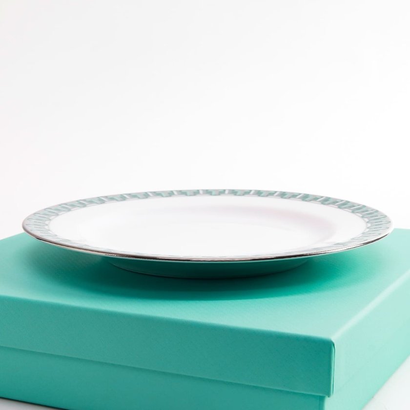 ティファニー 食器 結婚祝い TIFFANY＆Co 食器 プレート 皿 T トゥルー