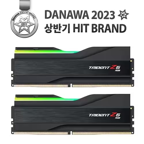 G.SKILL DDR5-6000 CL36 TRIDENT Z5 RGB J 패키지 (32GB(16Gx2