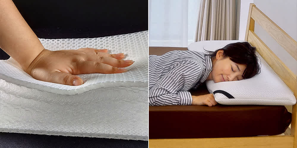 寝返りファインフィット枕（幅90cm）専用カバー付き 通販 - ディノス