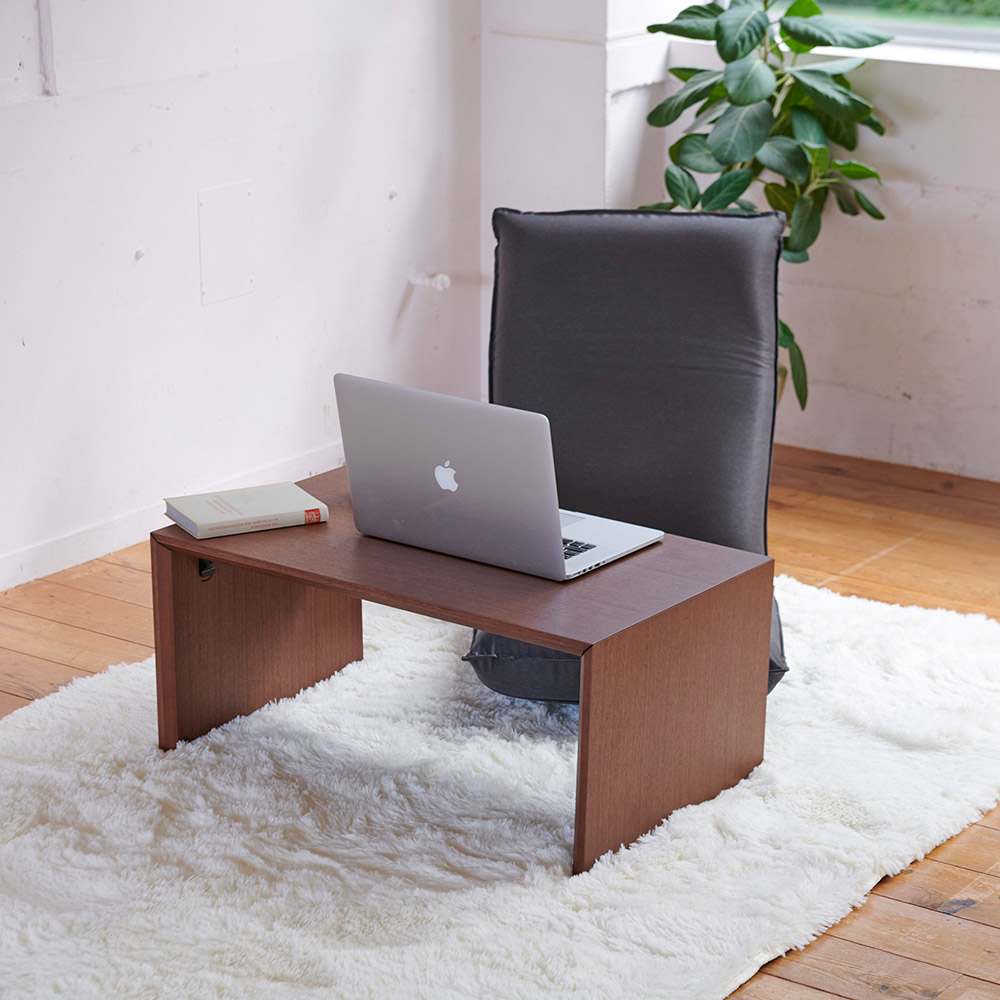 国産】Slim ウォールナット折りたたみ可能なテーブル 幅120cm 通販