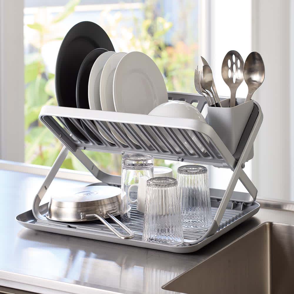 OXO/オクソー フラットディッシュラック たためる水切り 通販 - ディノス