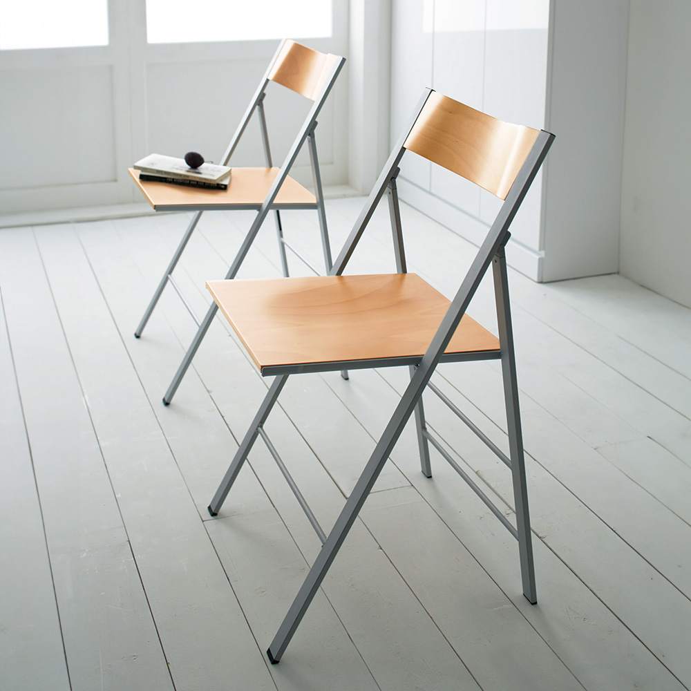 PocketWood イタリア製フォールディングチェア ウッドタイプ 通販